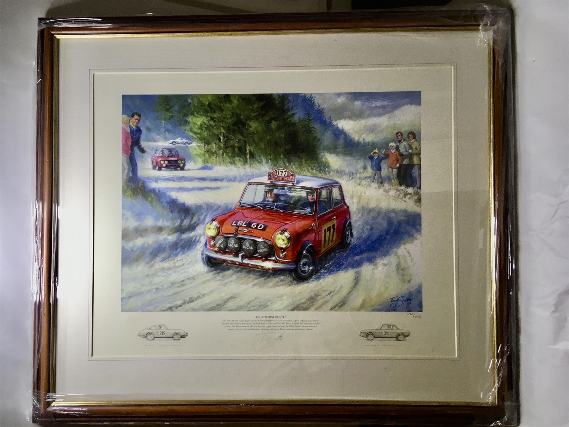 A Full Set of Tony Smith's The Monte Carlo Mini Limited Edition Prints with Matching Numbers - Image 3 of 6