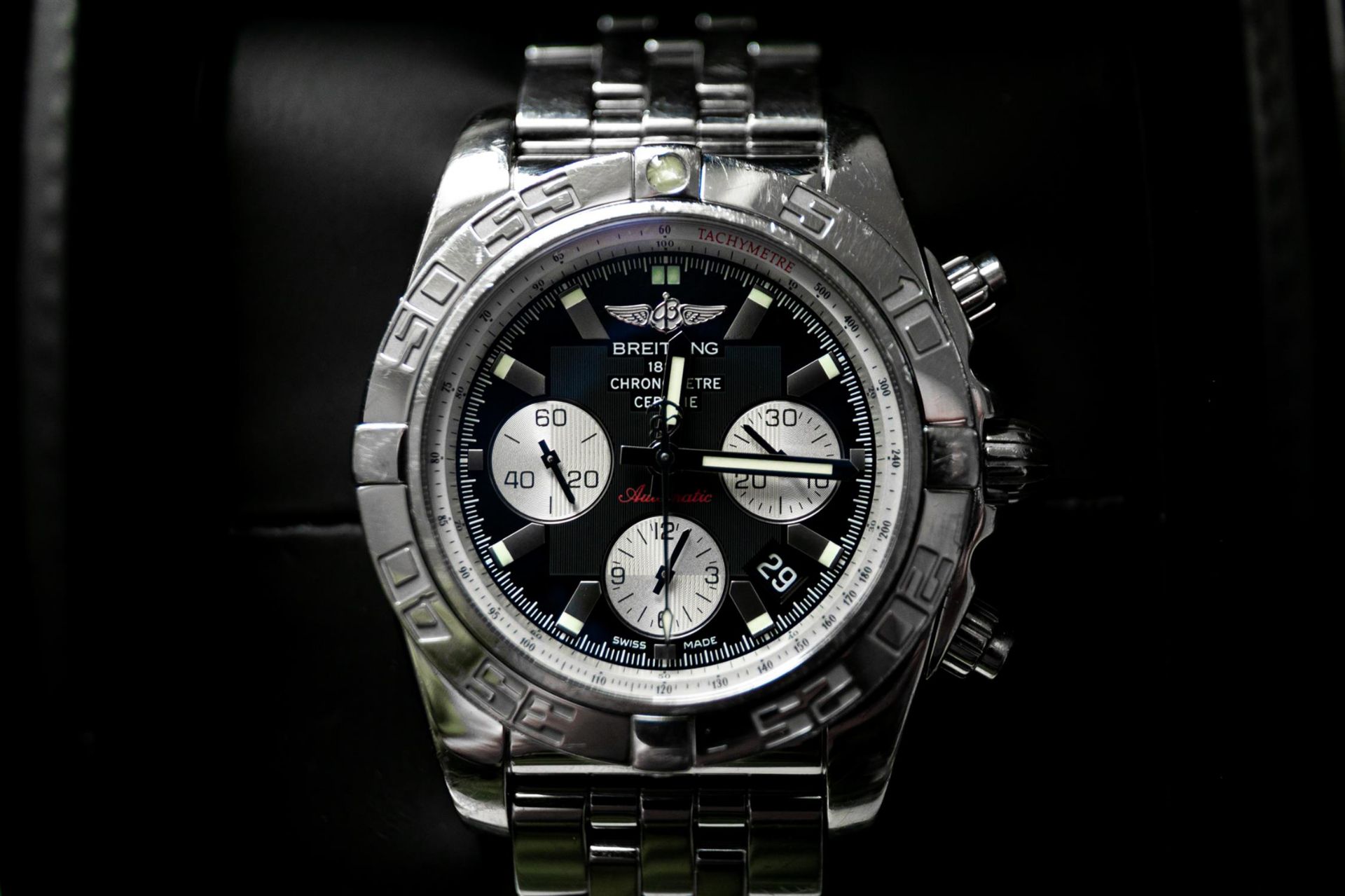 Breitling Chronomat 44 AB0110 Stainless Steel Watch - Image 3 of 10