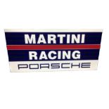 Martini Racing Porsche Metal Framed Illuminated Sign