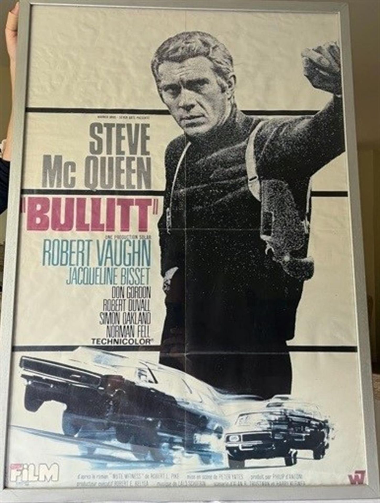 Double Sided 'You Only Live Twice' and 'Bullitt' Cinema Promotional Poster - Image 3 of 3