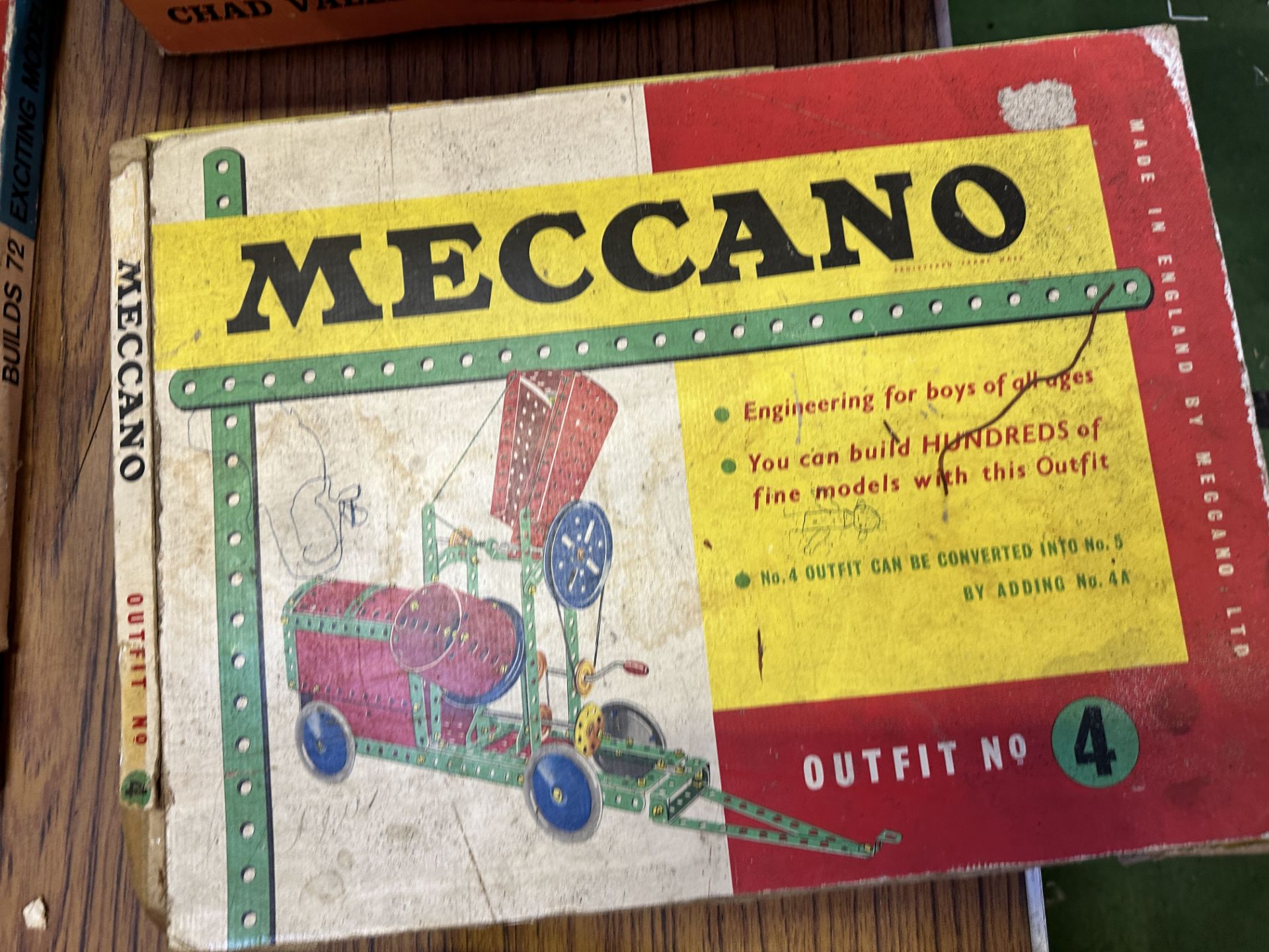 Two boxes of Meccano