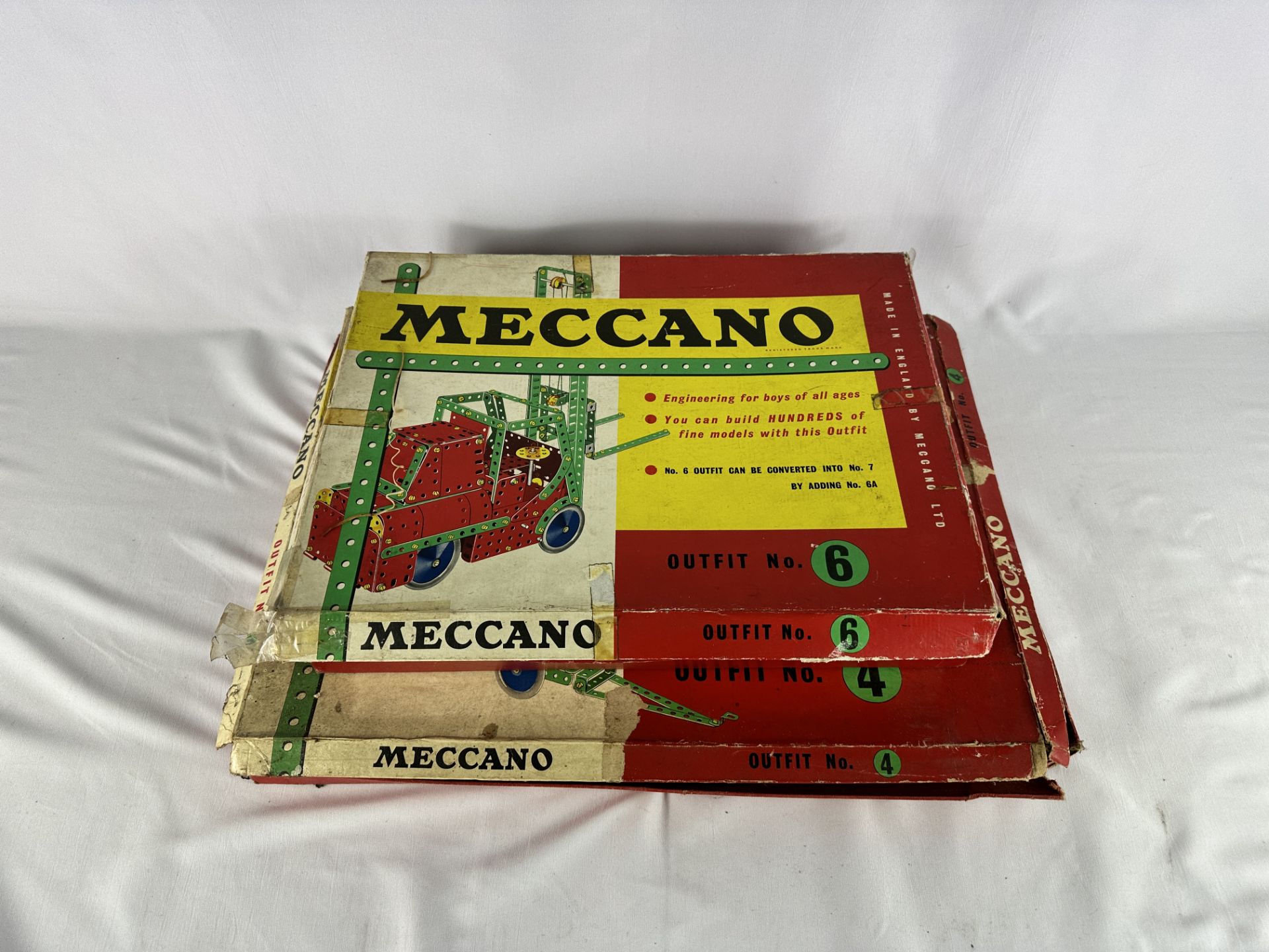 Two boxes of Meccano - Bild 2 aus 3