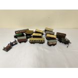 Quantity of 0 gauge carriages and wagons