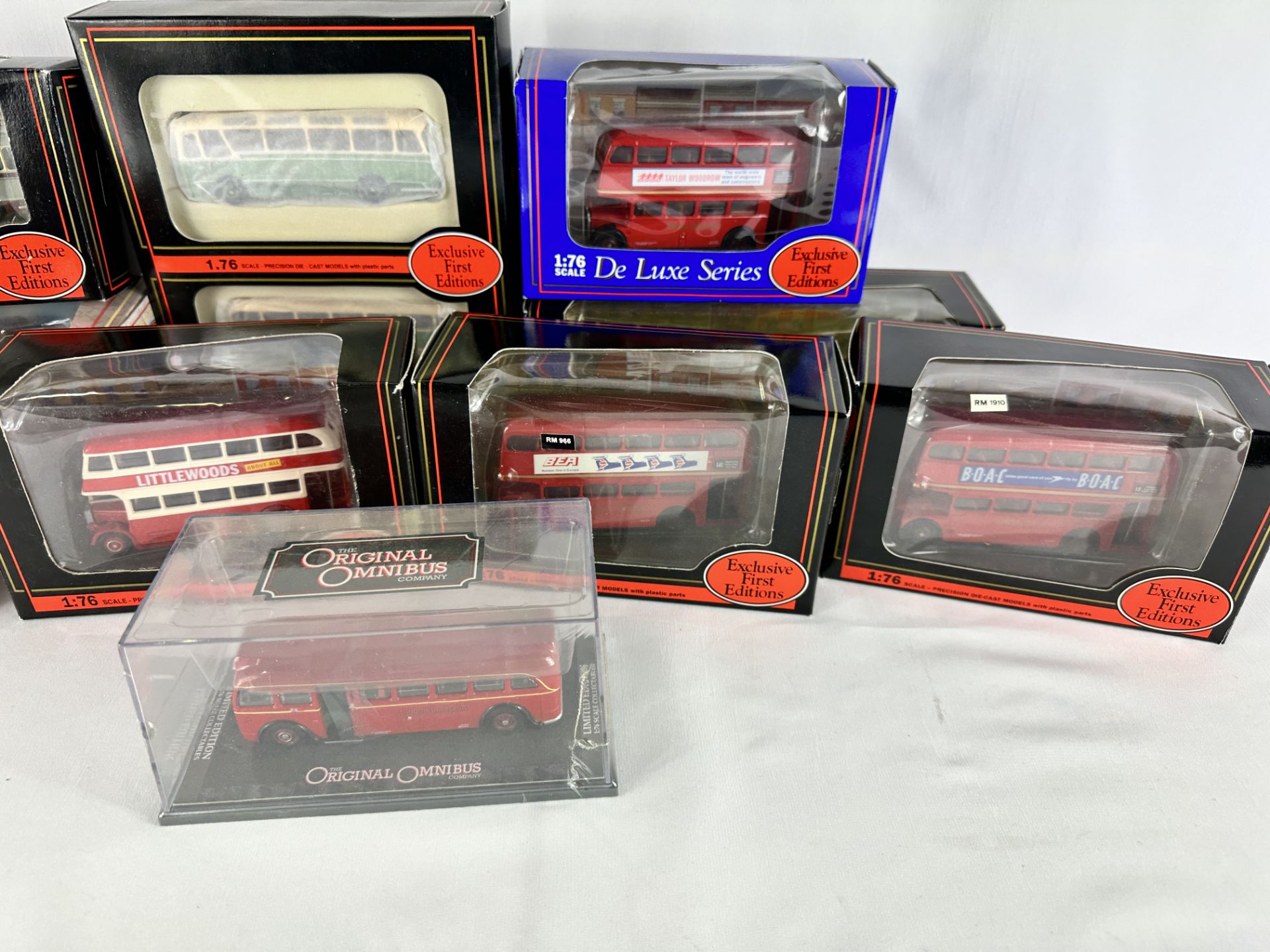 Ten Exclusive First Edition 1:76 diecast model buses in original boxes. - Image 3 of 3