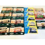 Nine boxed Corgi Tramway Classics; five boxed Corgi Classics trams and two other boxed trams.