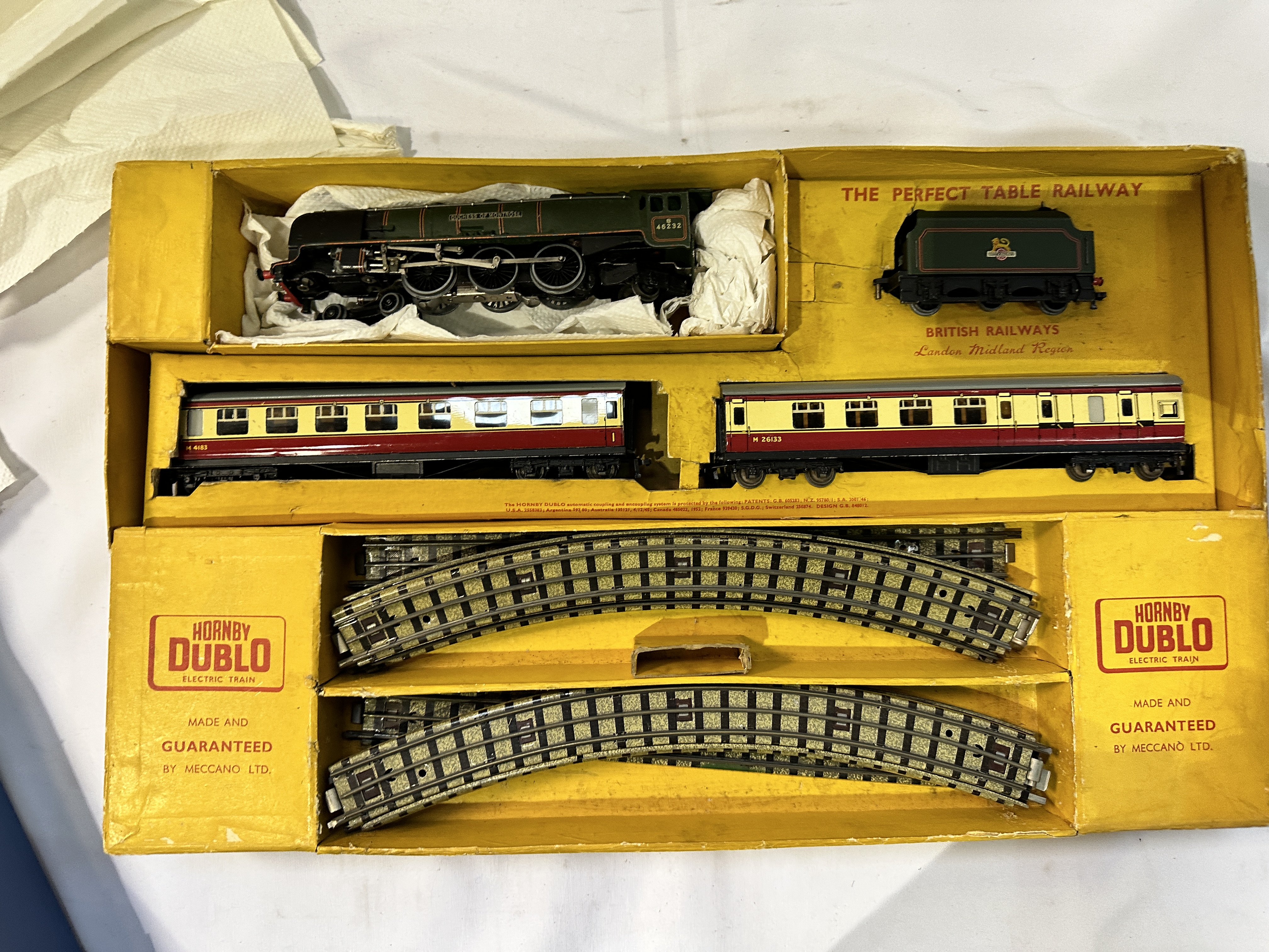 Hornby Dublo electric train Duchess of Montrose