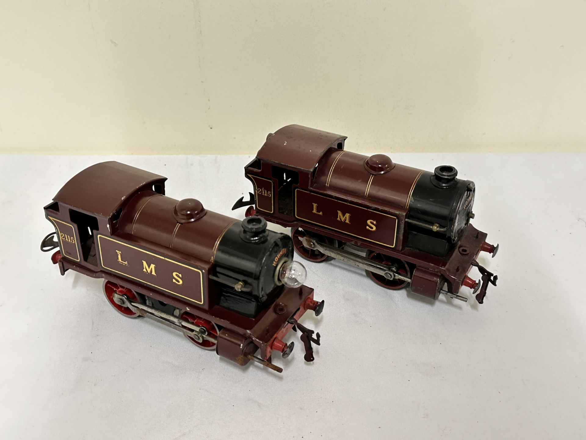 Two Hornby 0 gauge locomotives