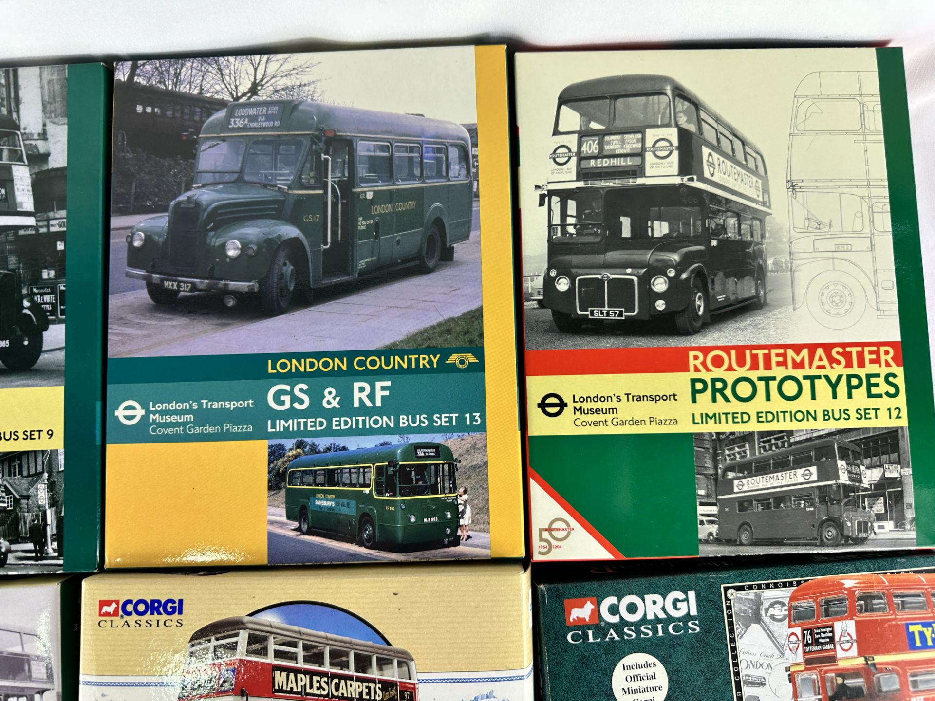 Seven boxed model buses, to include Exclusive First Editions and Corgi. - Image 3 of 5