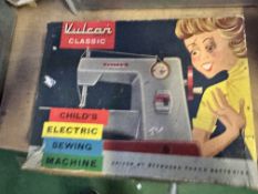 Vulcan Classic childs electric sewing machine