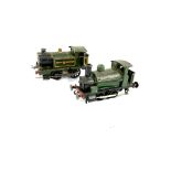 A quantity of 00 gauge track, two locomotives and accessories