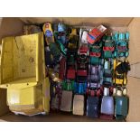 Quantity of diecast model cars and vehicles.