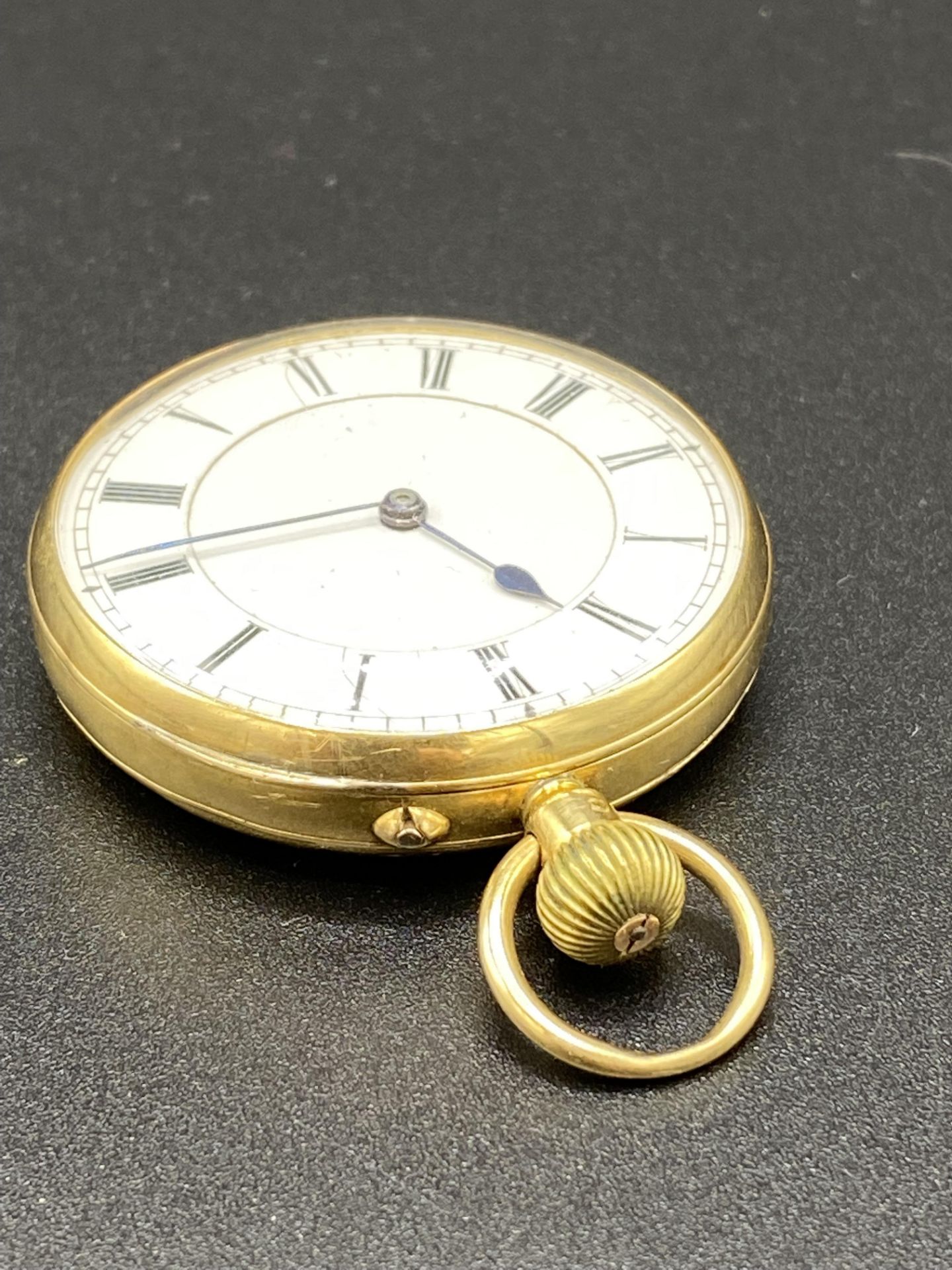 Gold coloured metal pocket watch - Image 4 of 5