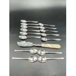 Silver tea spoons