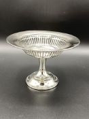 Asprey silver bonbon dish