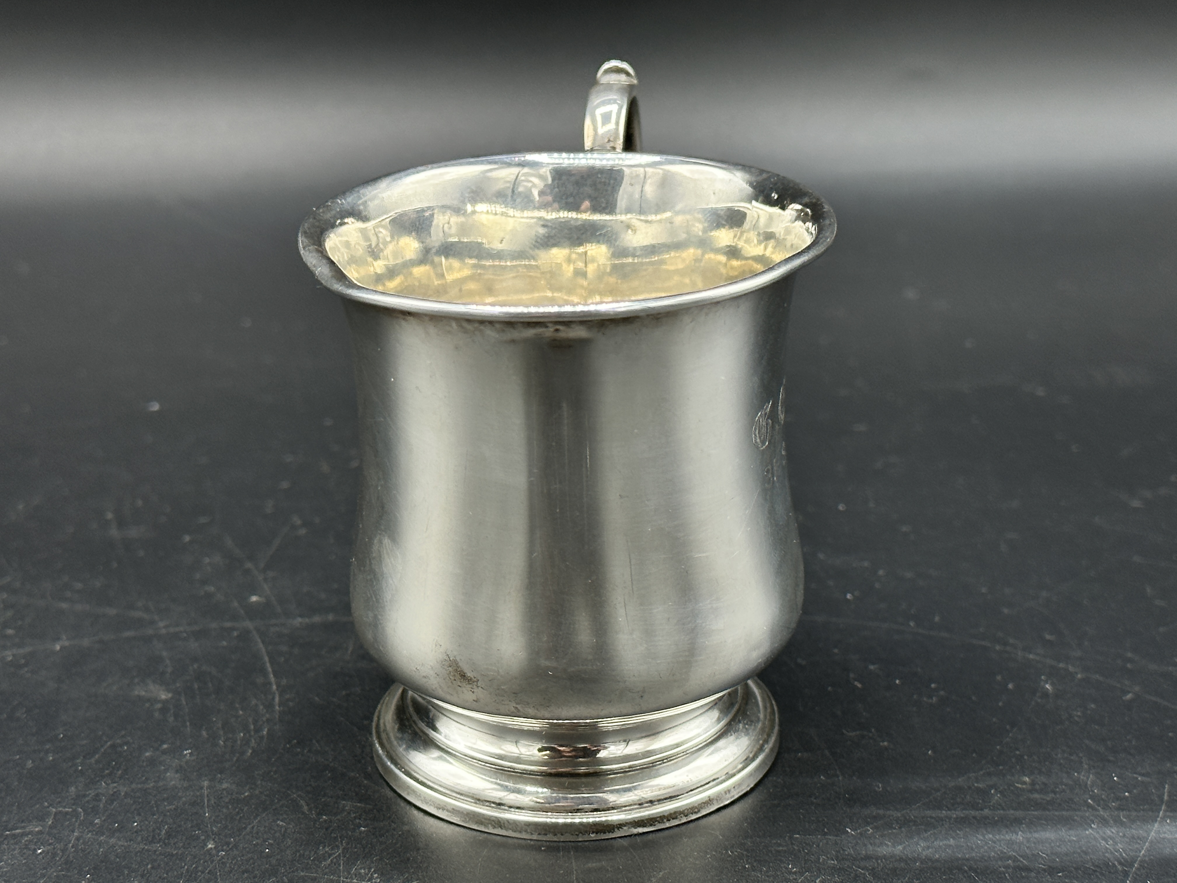 Silver Christening mug - Image 8 of 8