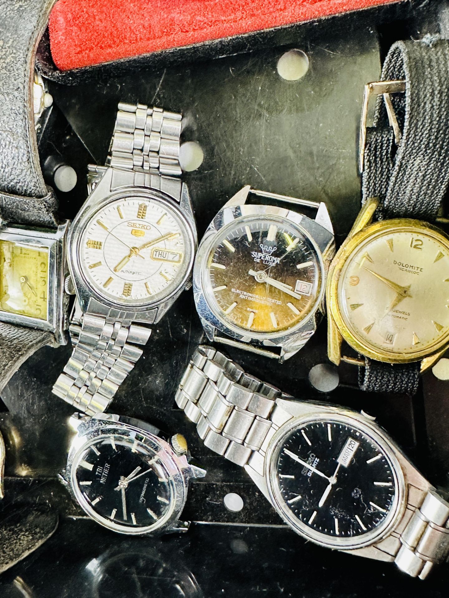 Quantity of wrist watches including Seiko - Image 5 of 6