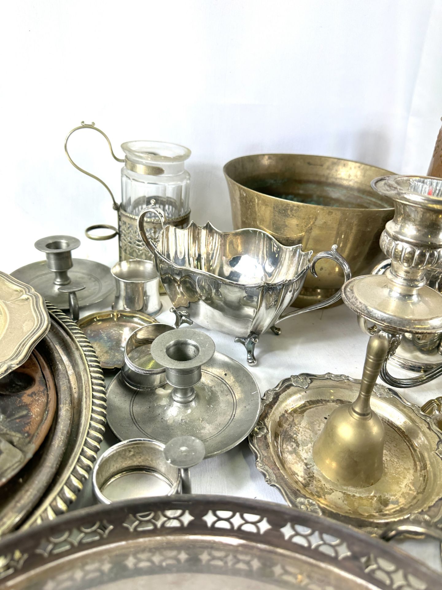 Quantity of silver plate - Image 7 of 11
