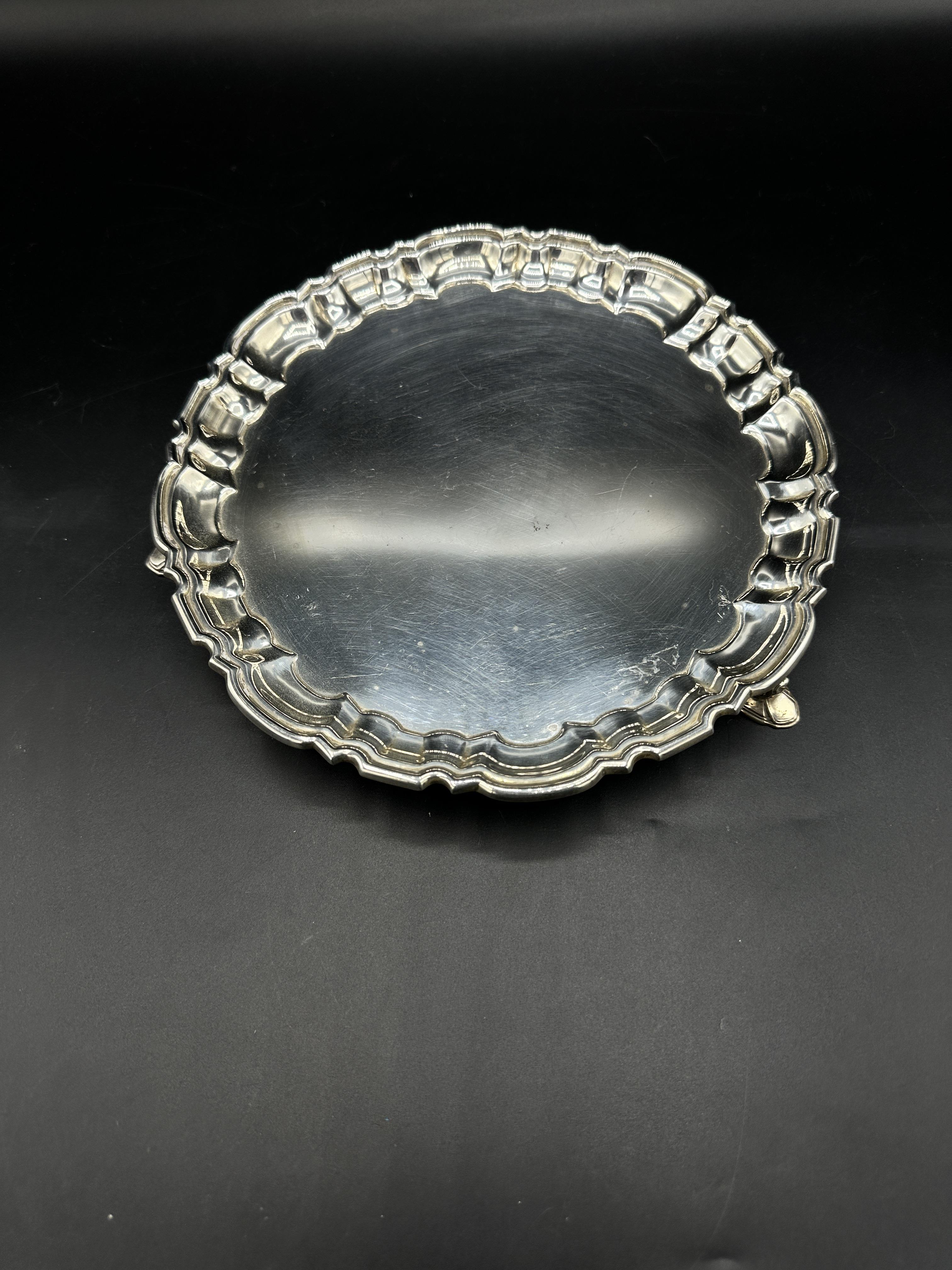 Mappin & Webb silver salver - Image 5 of 5