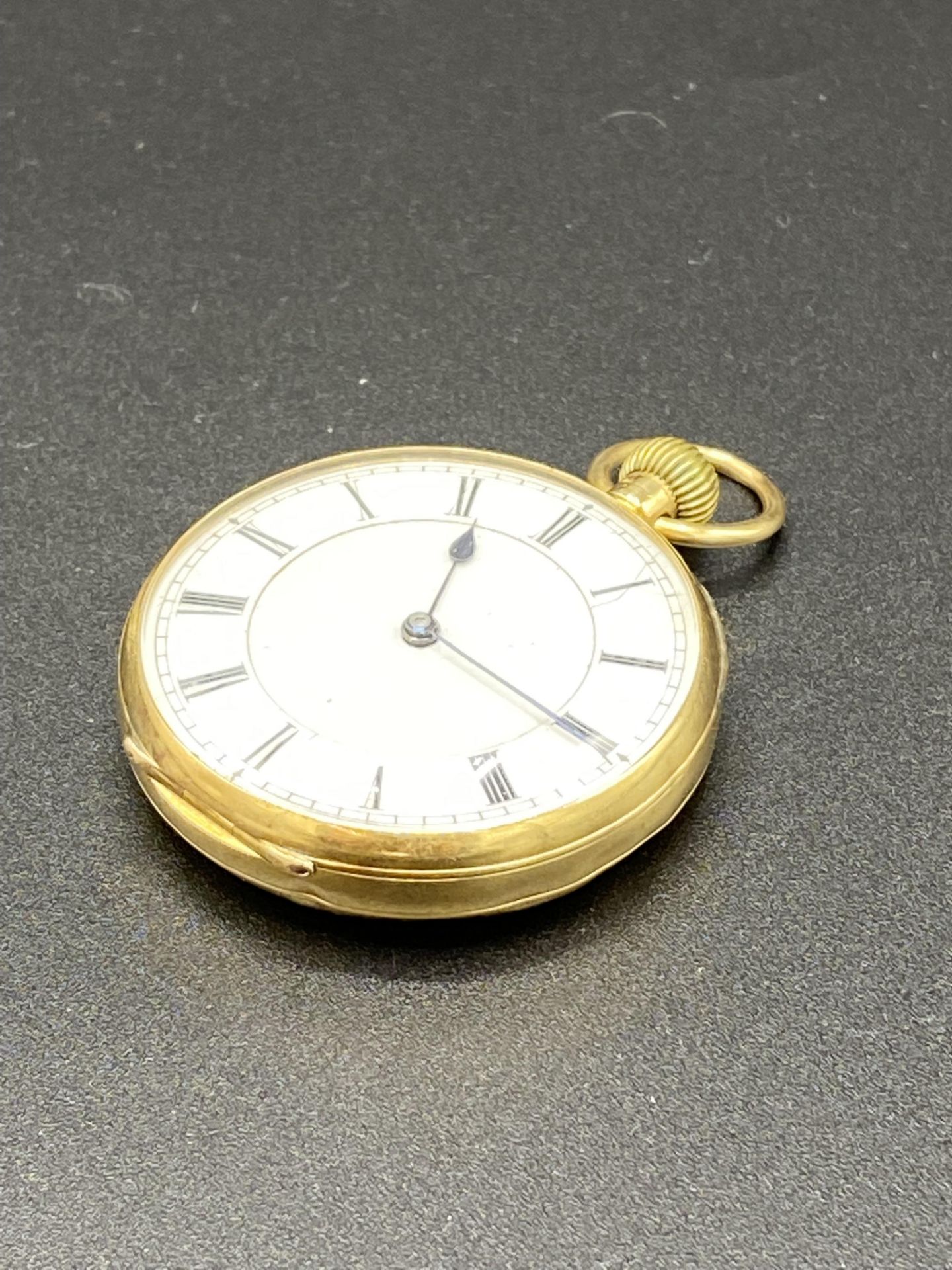 Gold coloured metal pocket watch - Image 5 of 5