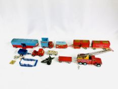 Quantity of Cargo diecast model vehicles to include Chipperfields circus