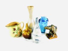 Collection of art pottery