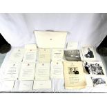 Quantity of Royal memorabilia to include letters