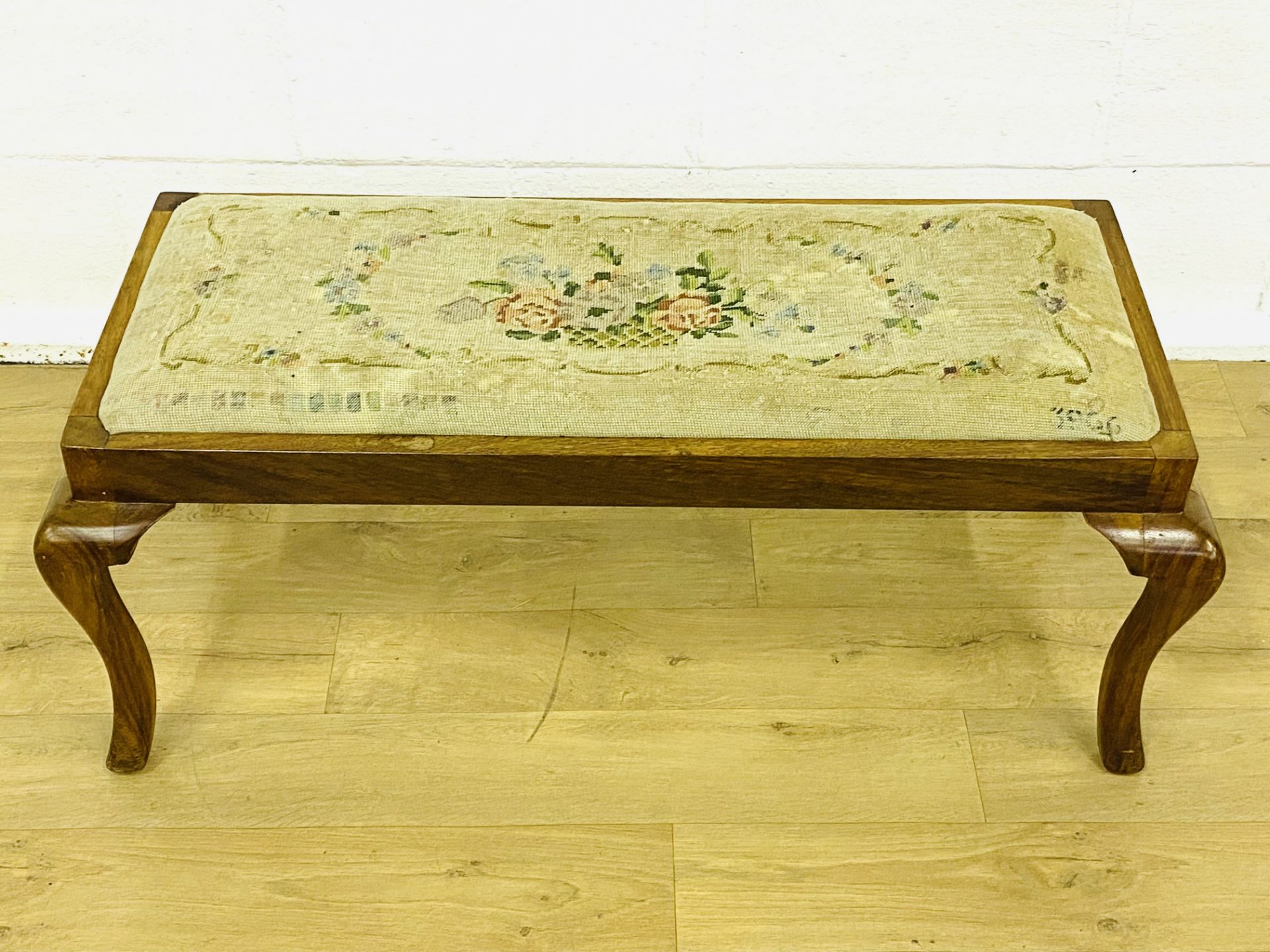 Mahogany stool - Image 3 of 5