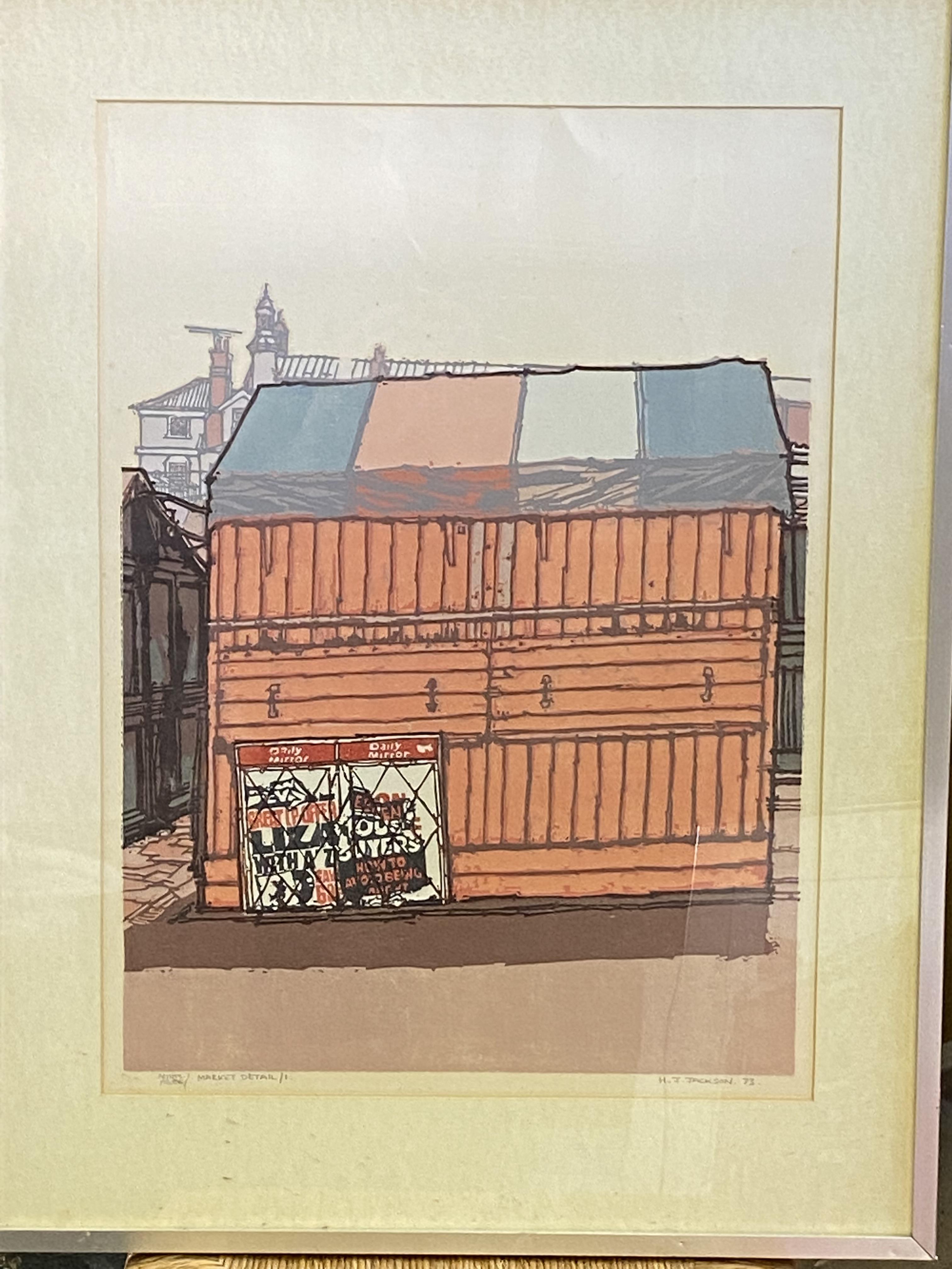 Framed and glazed print by H. J. Jackson - Image 4 of 4