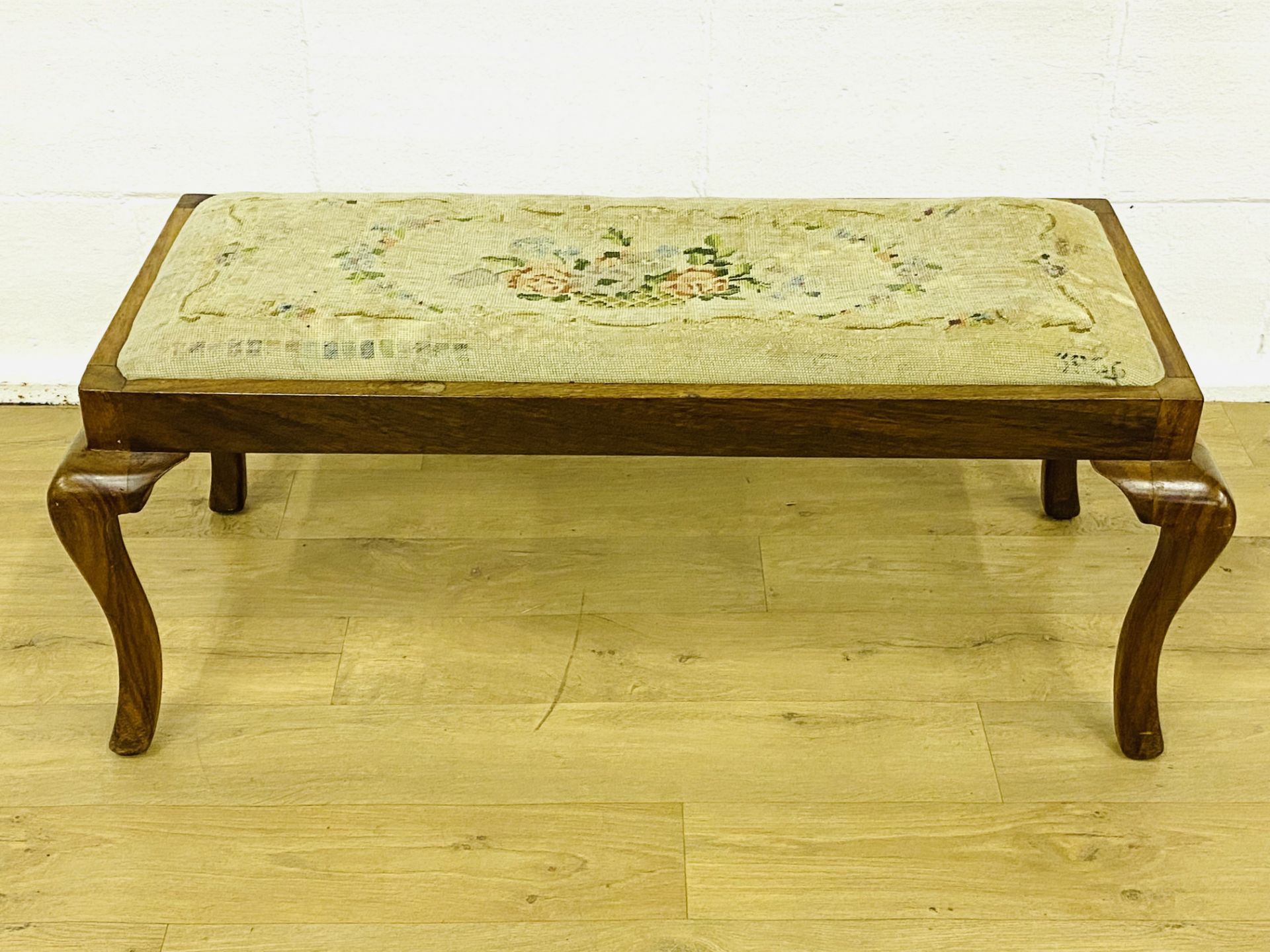 Mahogany stool - Image 2 of 5