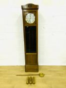 Long cased clock