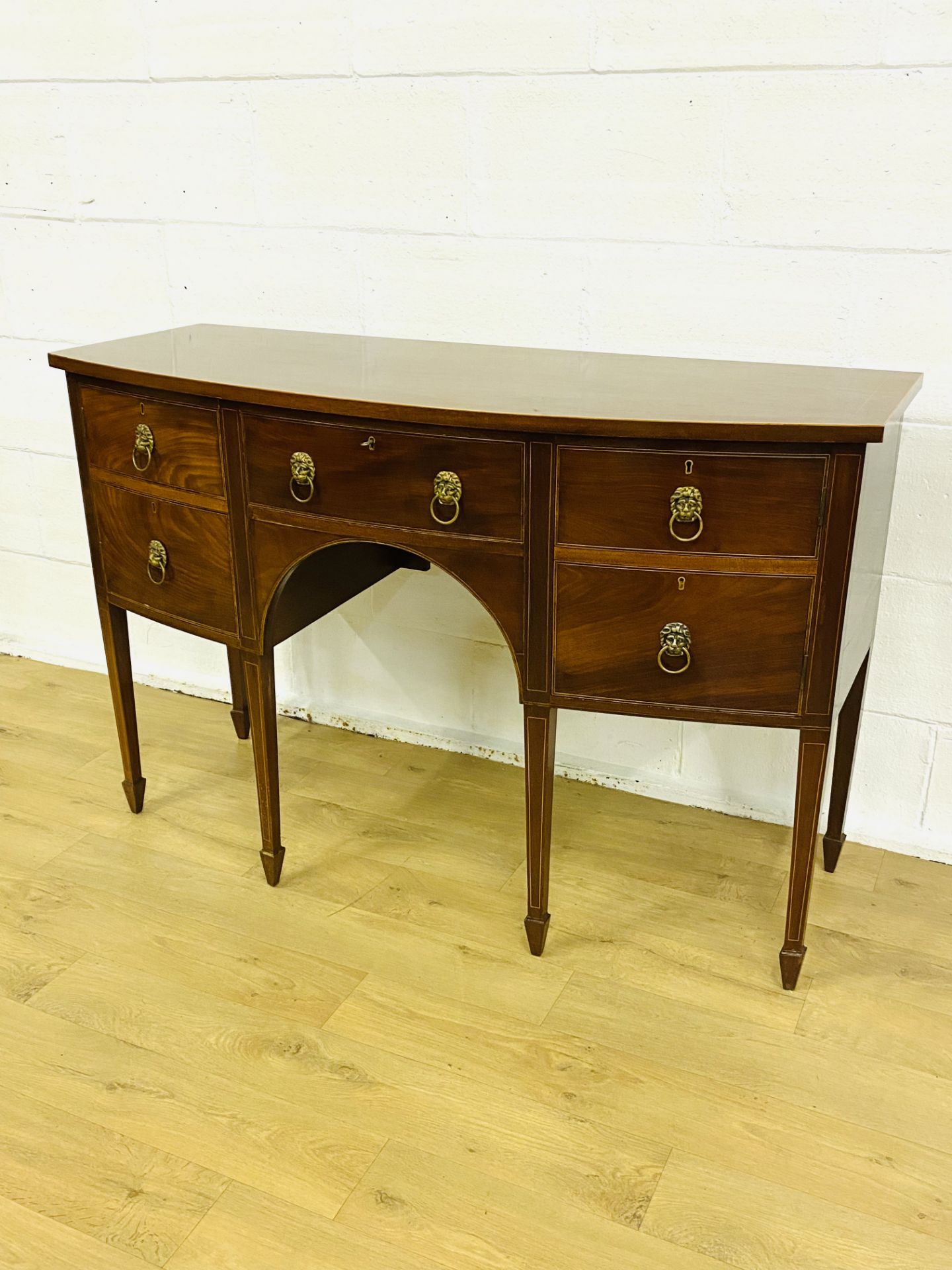 Bow fronted sideboard - Image 4 of 7