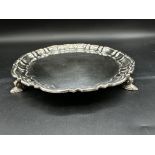 Mappin & Webb silver salver