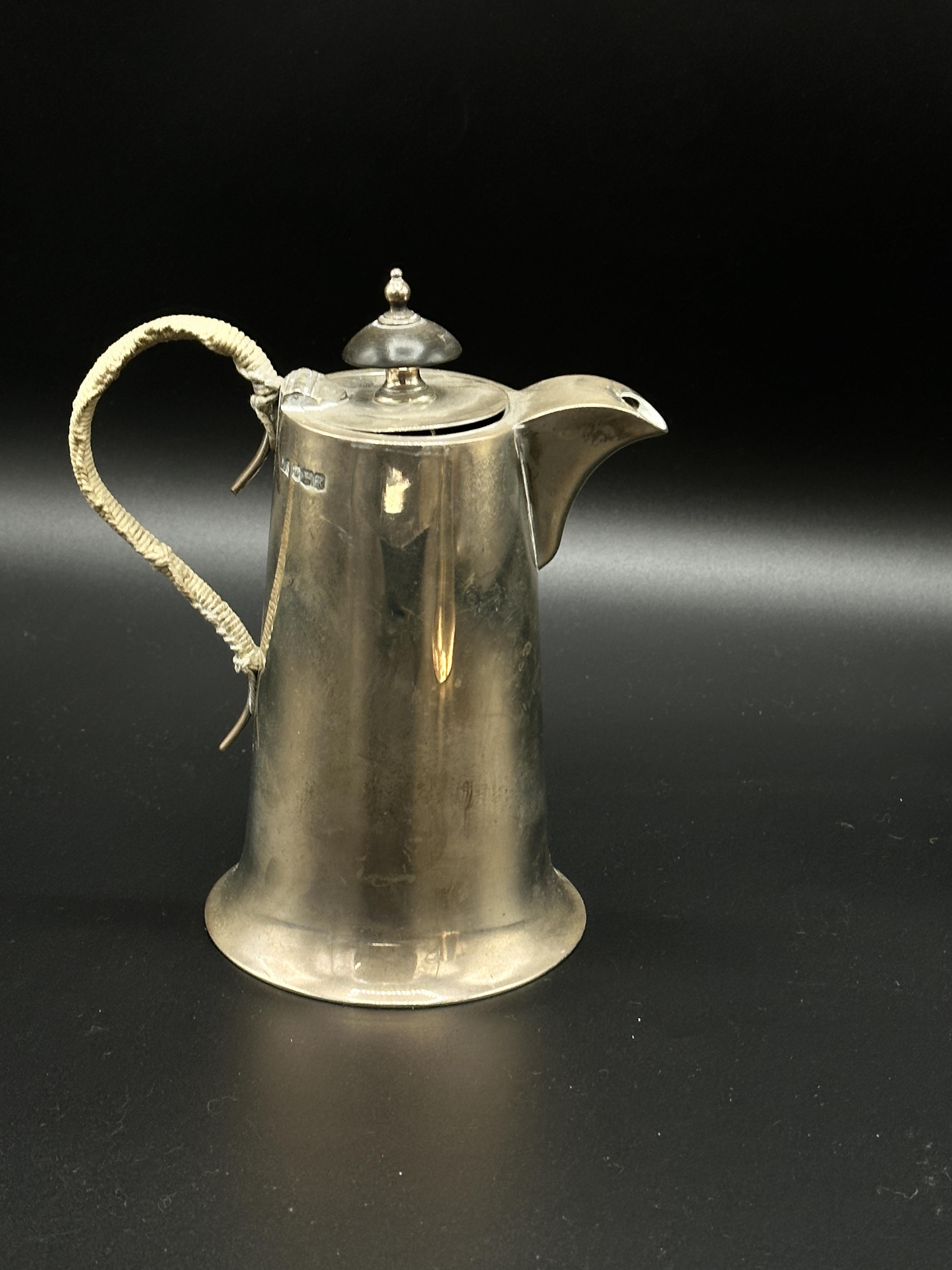 Two silver lidded jugs - Image 5 of 6