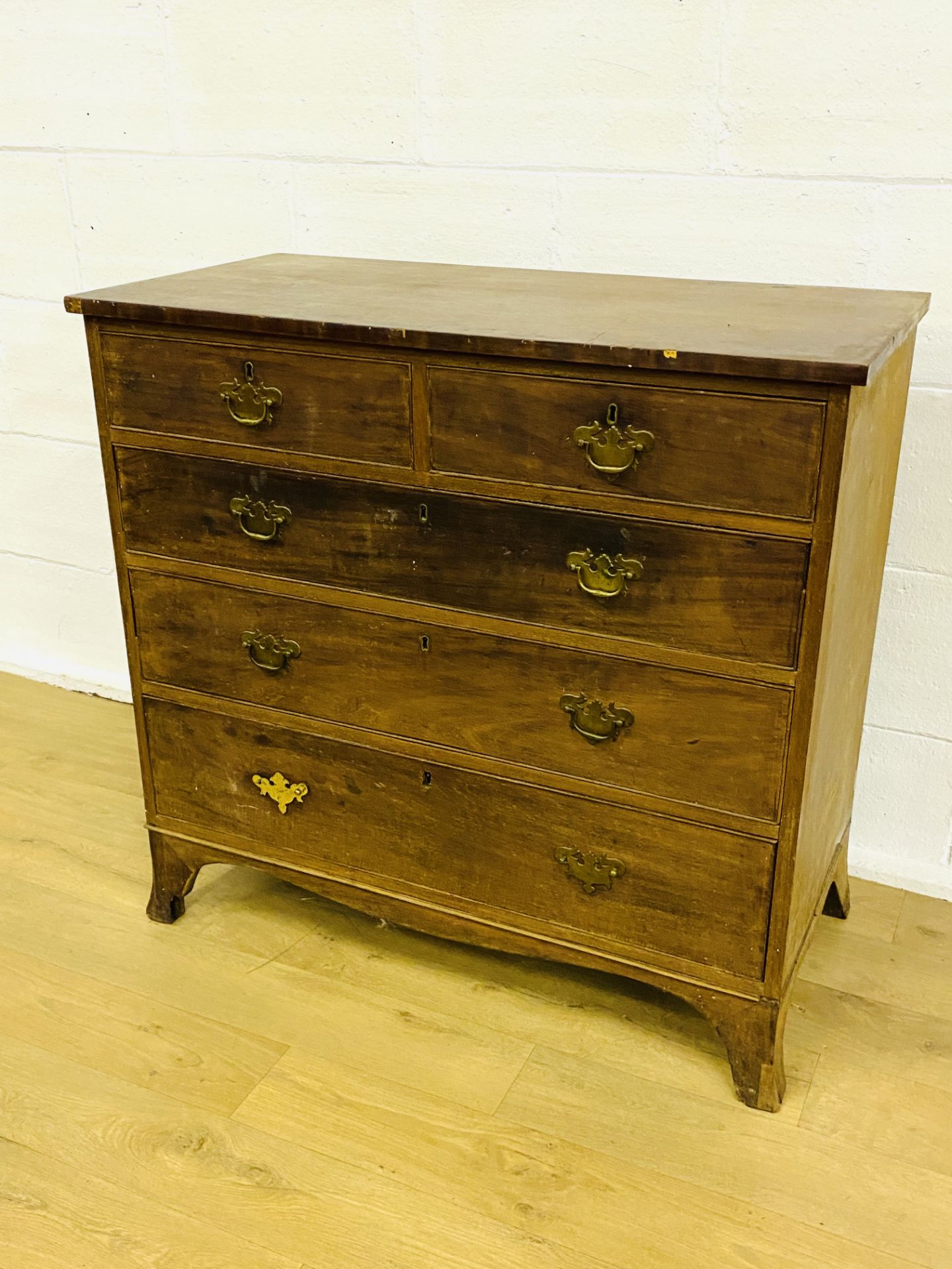 19th century chest of drawers - Image 6 of 6