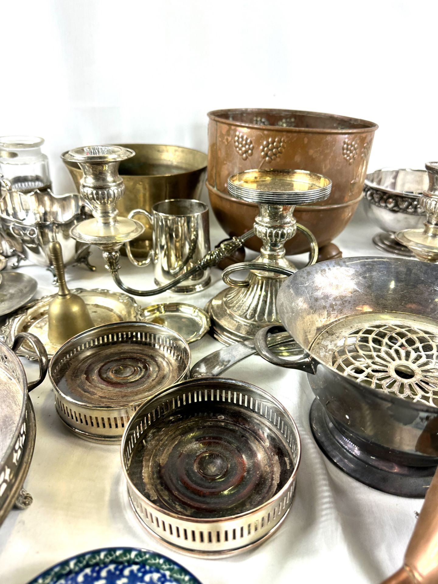 Quantity of silver plate - Image 8 of 11