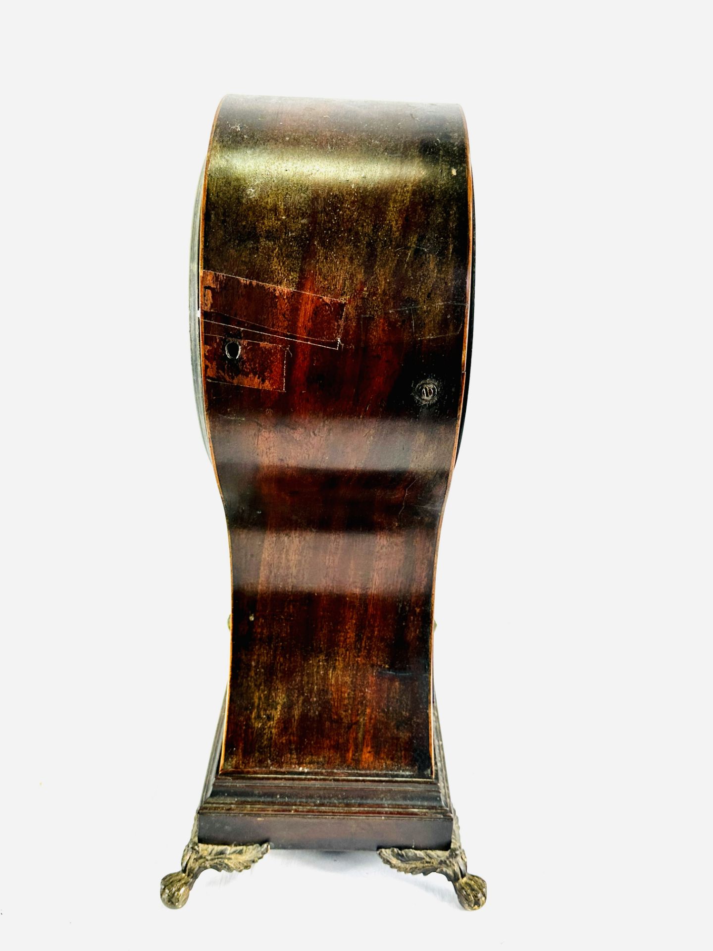 Mahogany cased mantle clock - Image 3 of 5