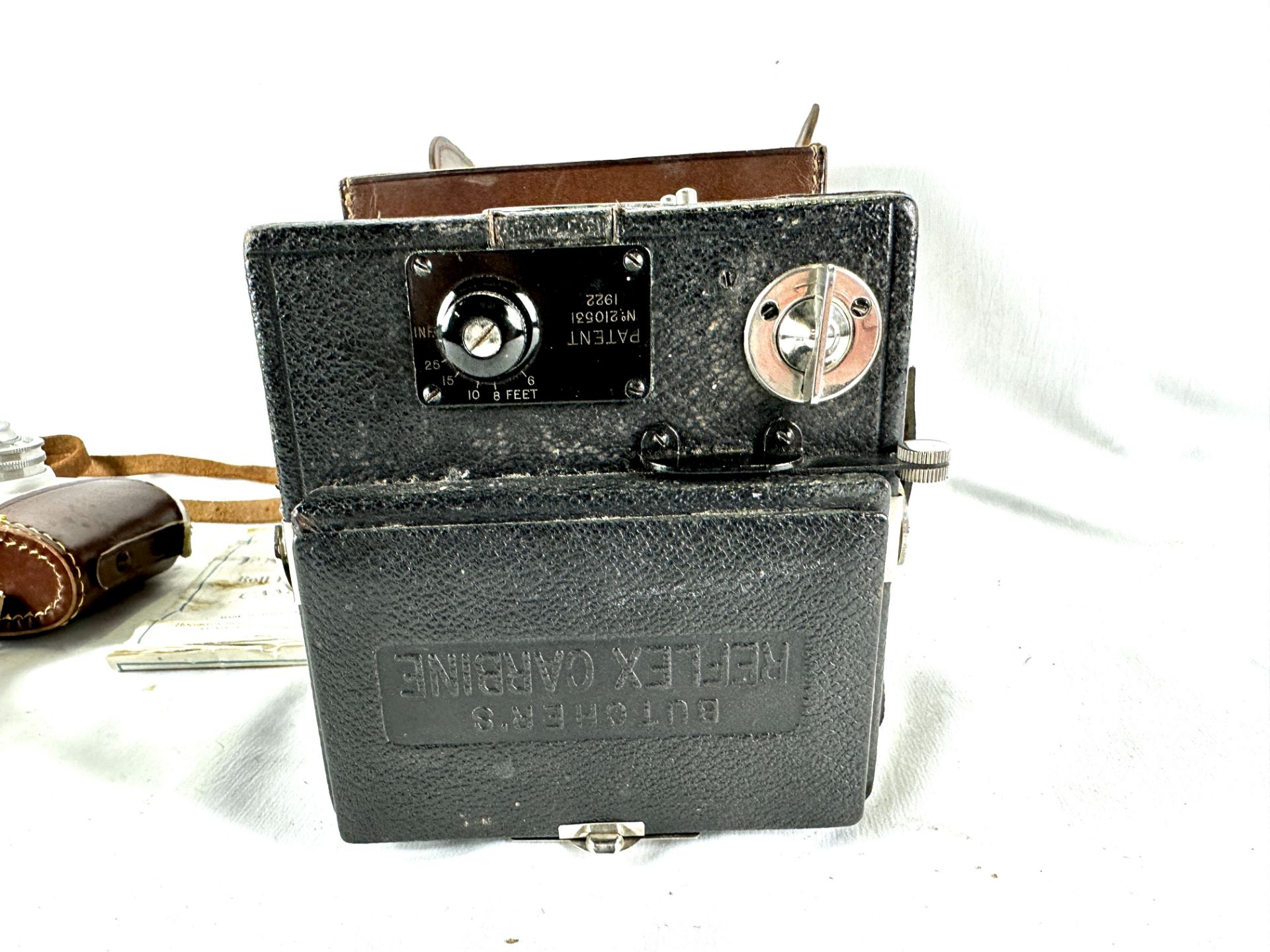 Ensign roll film reflex camera and associated items - Bild 2 aus 6