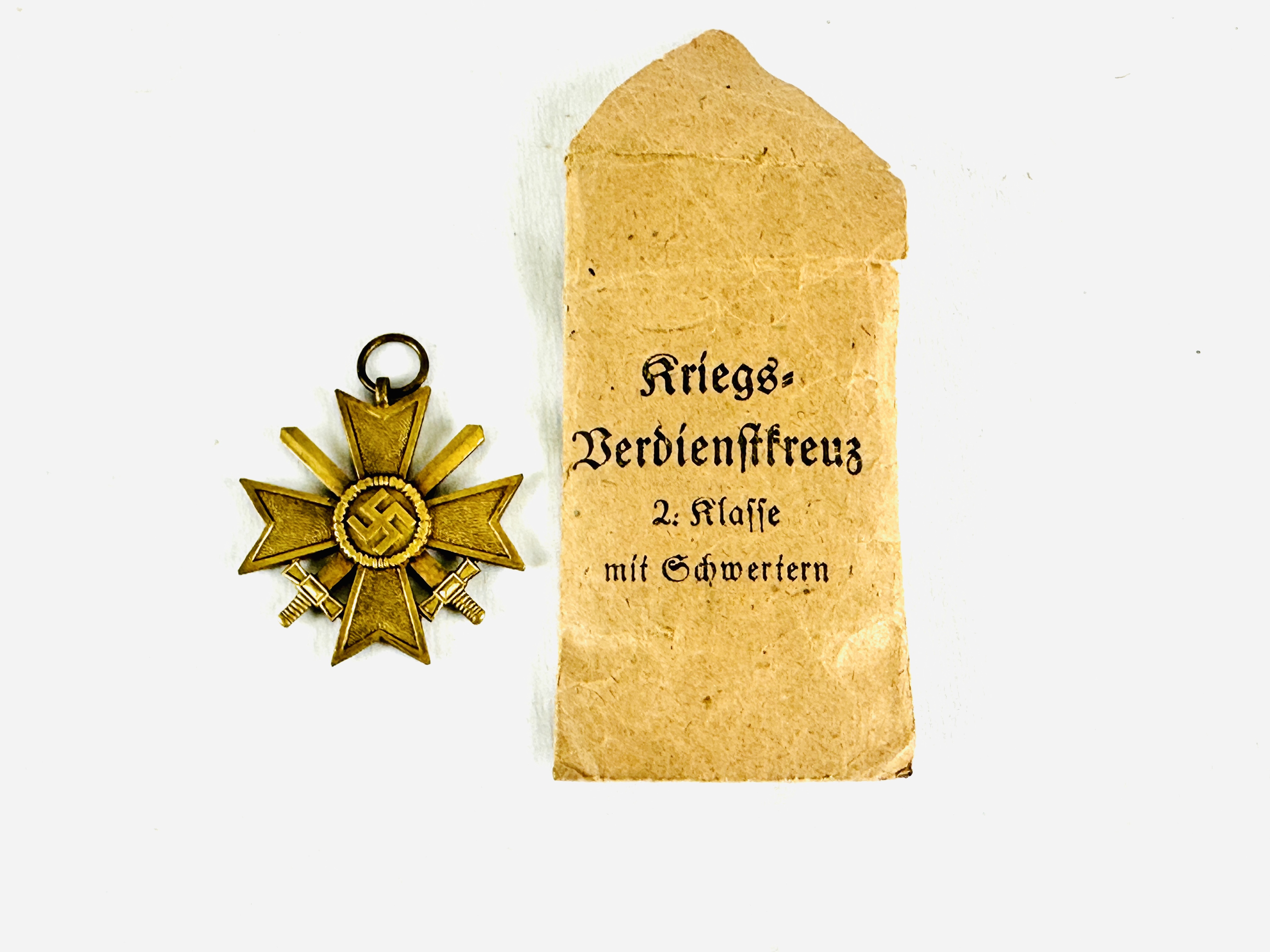 WWII German War Merit Cross