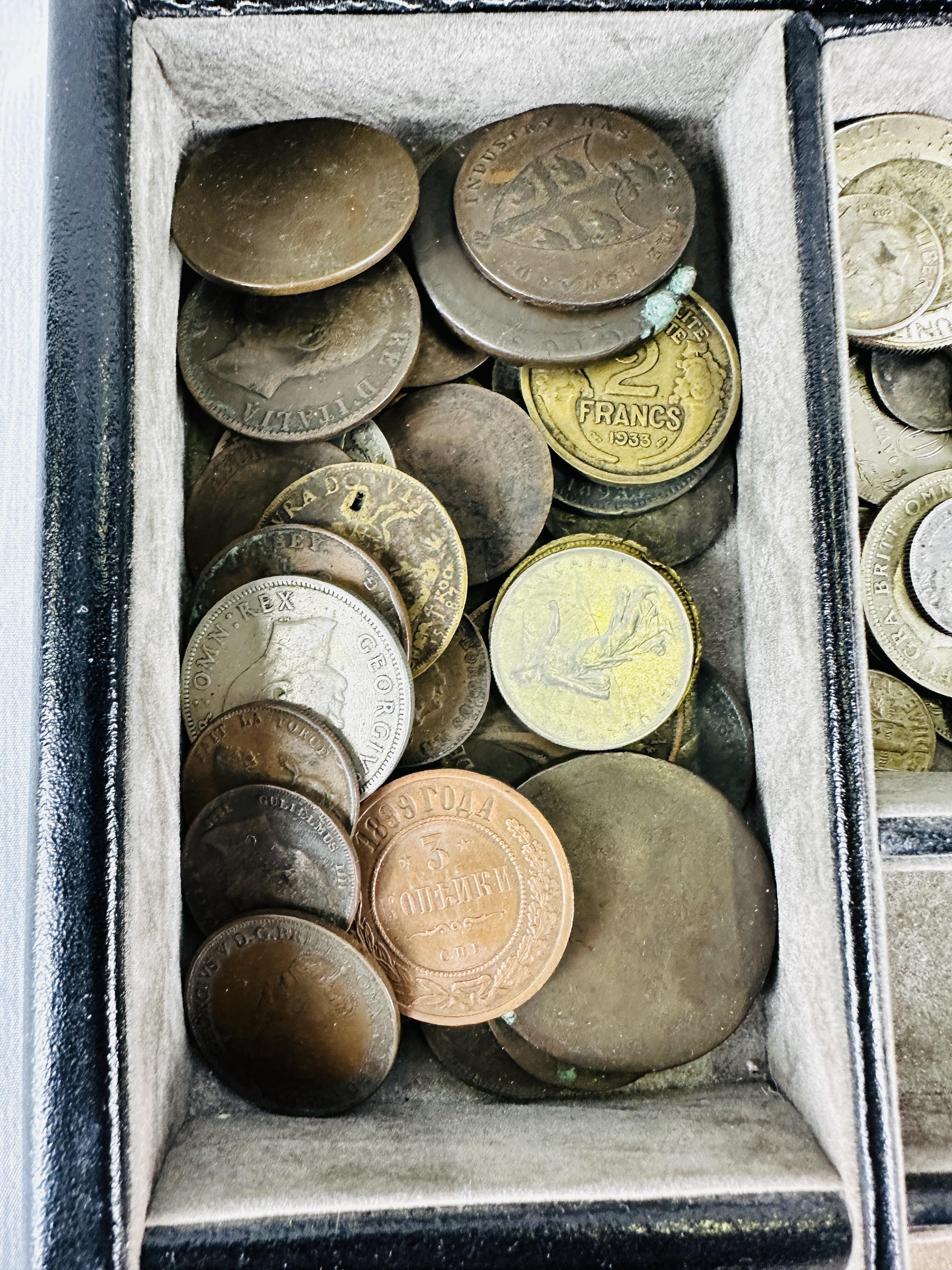 Collection of coins including some silver - Image 2 of 4