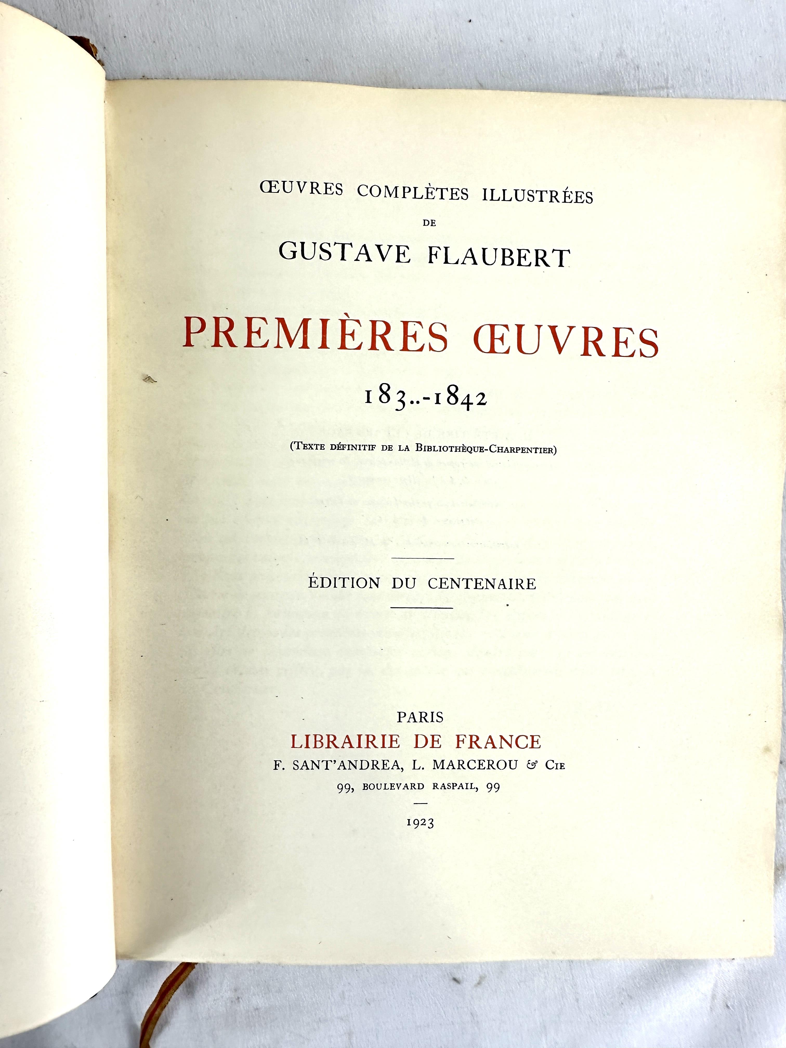 A quantity of French leather bound books - Image 4 of 5