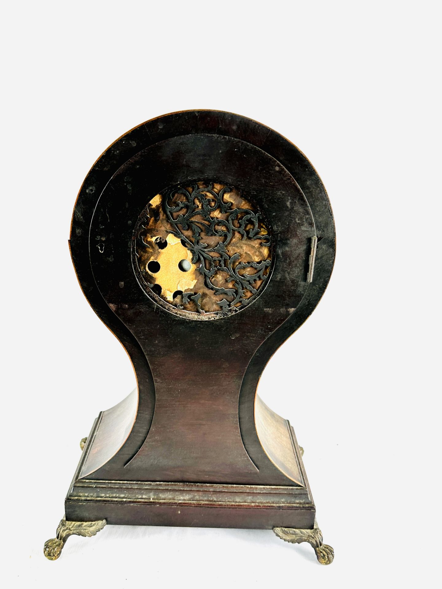 Mahogany cased mantle clock - Image 4 of 5