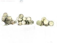 Quantity of of GB silver coins