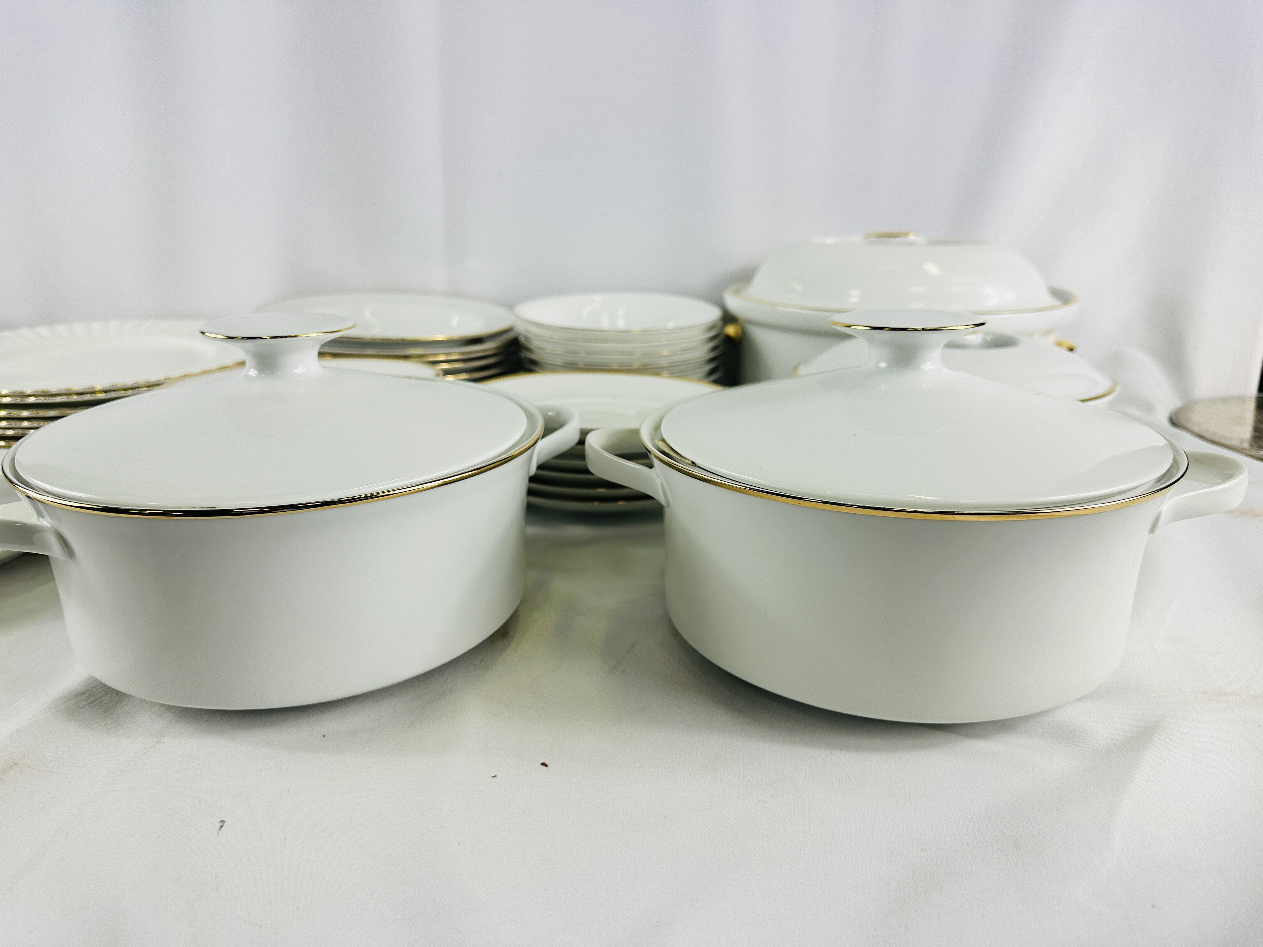 Six Royal Albert White plates together with a part Thomas dinner service - Image 11 of 12