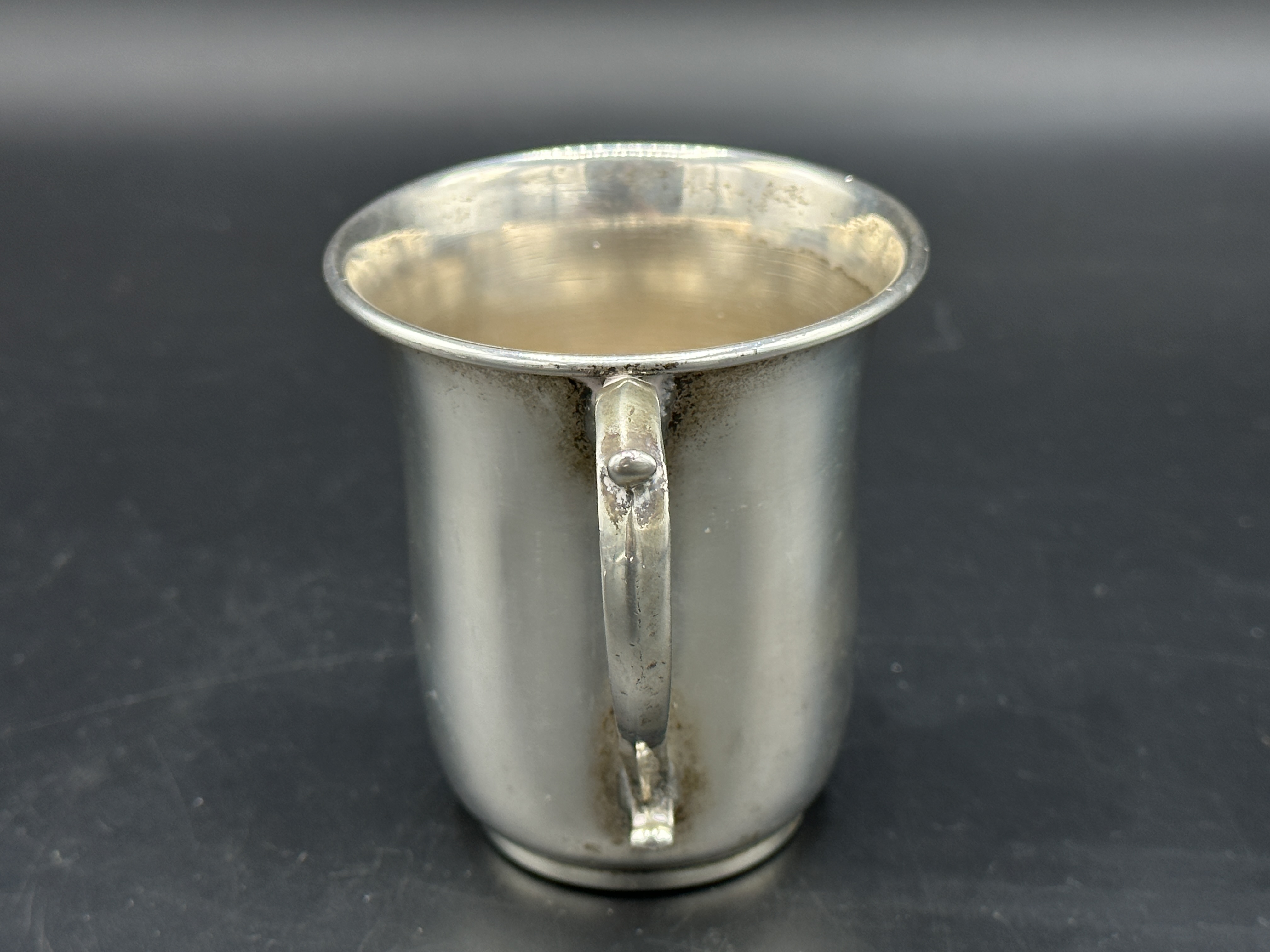 Silver Christening mug - Image 4 of 8