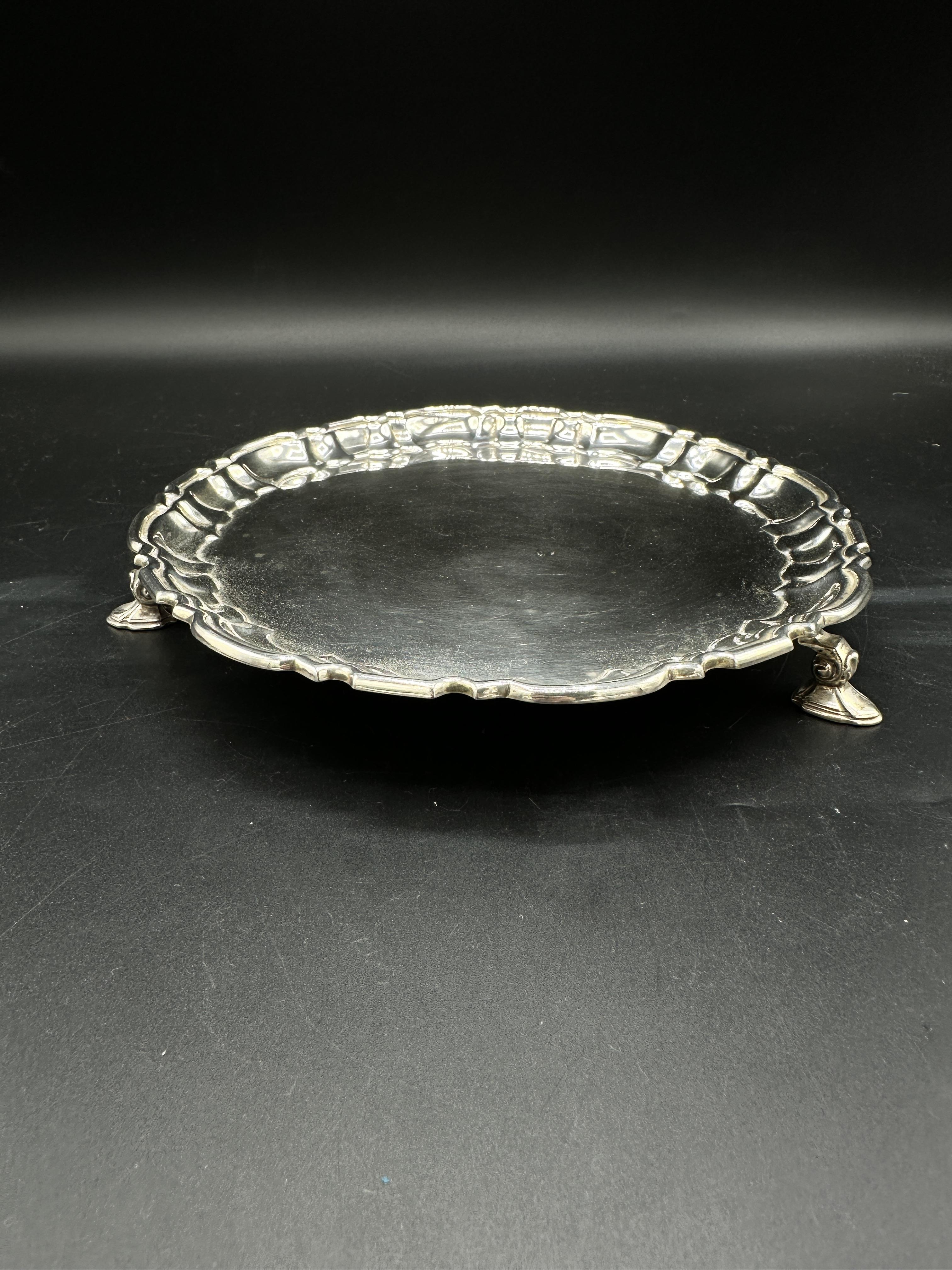 Mappin & Webb silver salver - Image 4 of 5