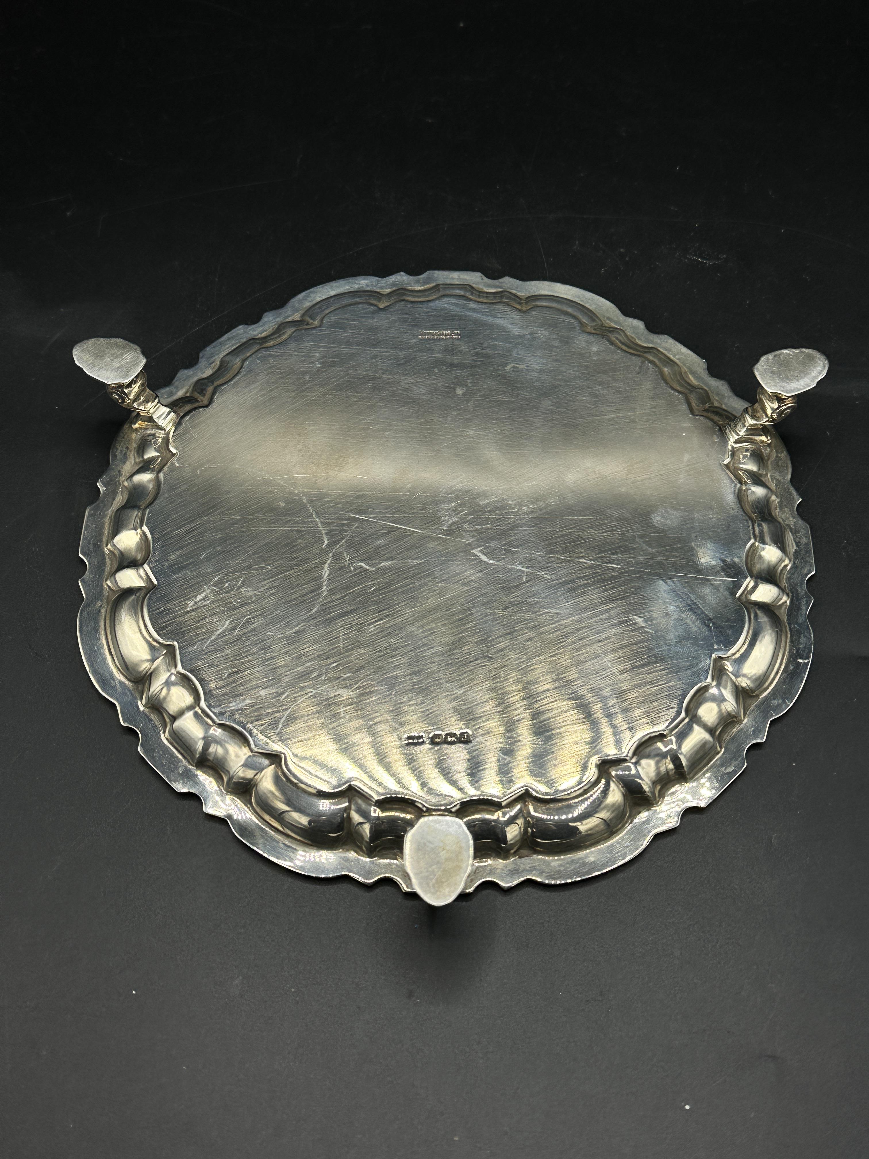 Mappin & Webb silver salver - Image 3 of 5