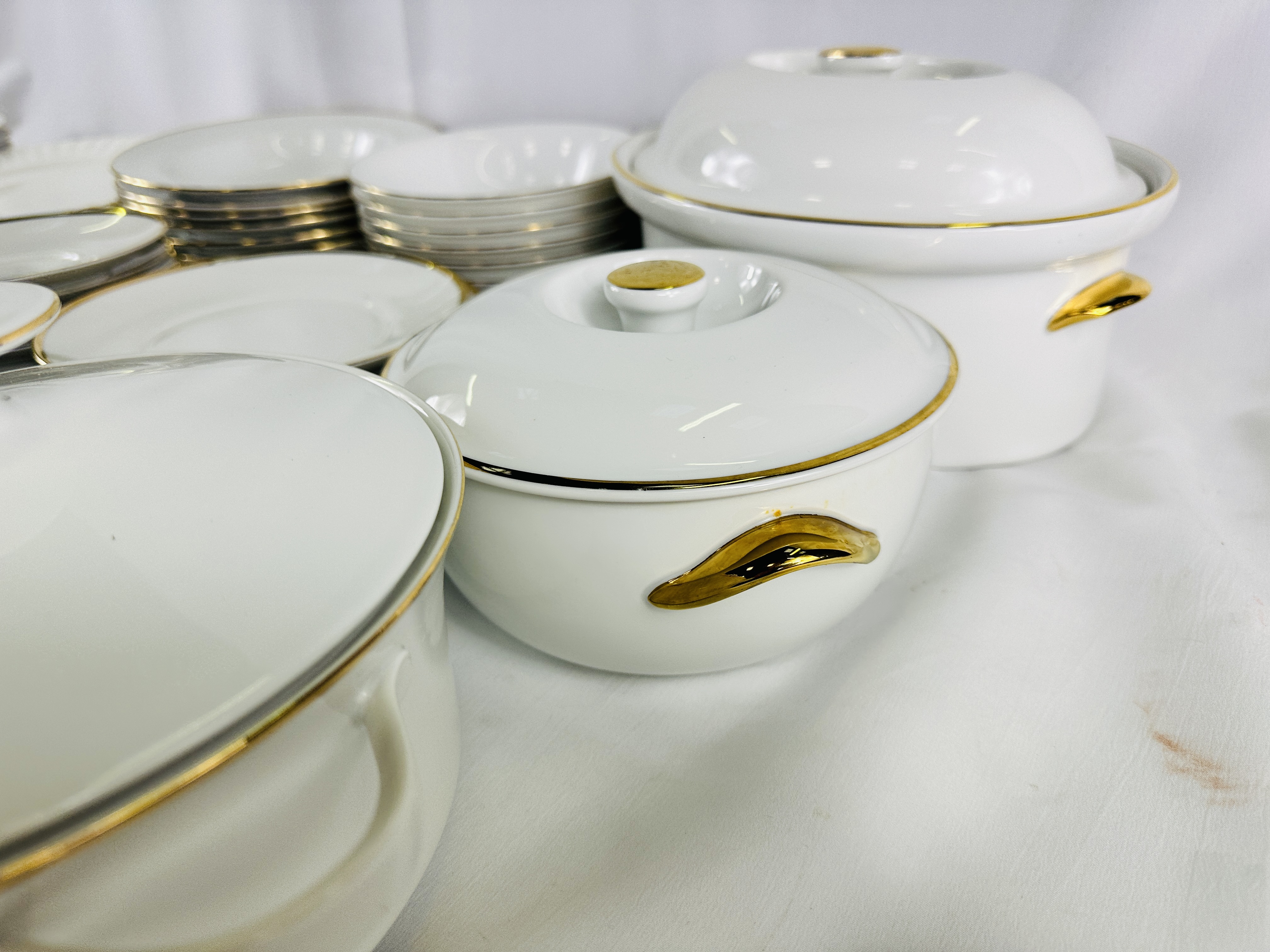 Six Royal Albert White plates together with a part Thomas dinner service - Image 12 of 12