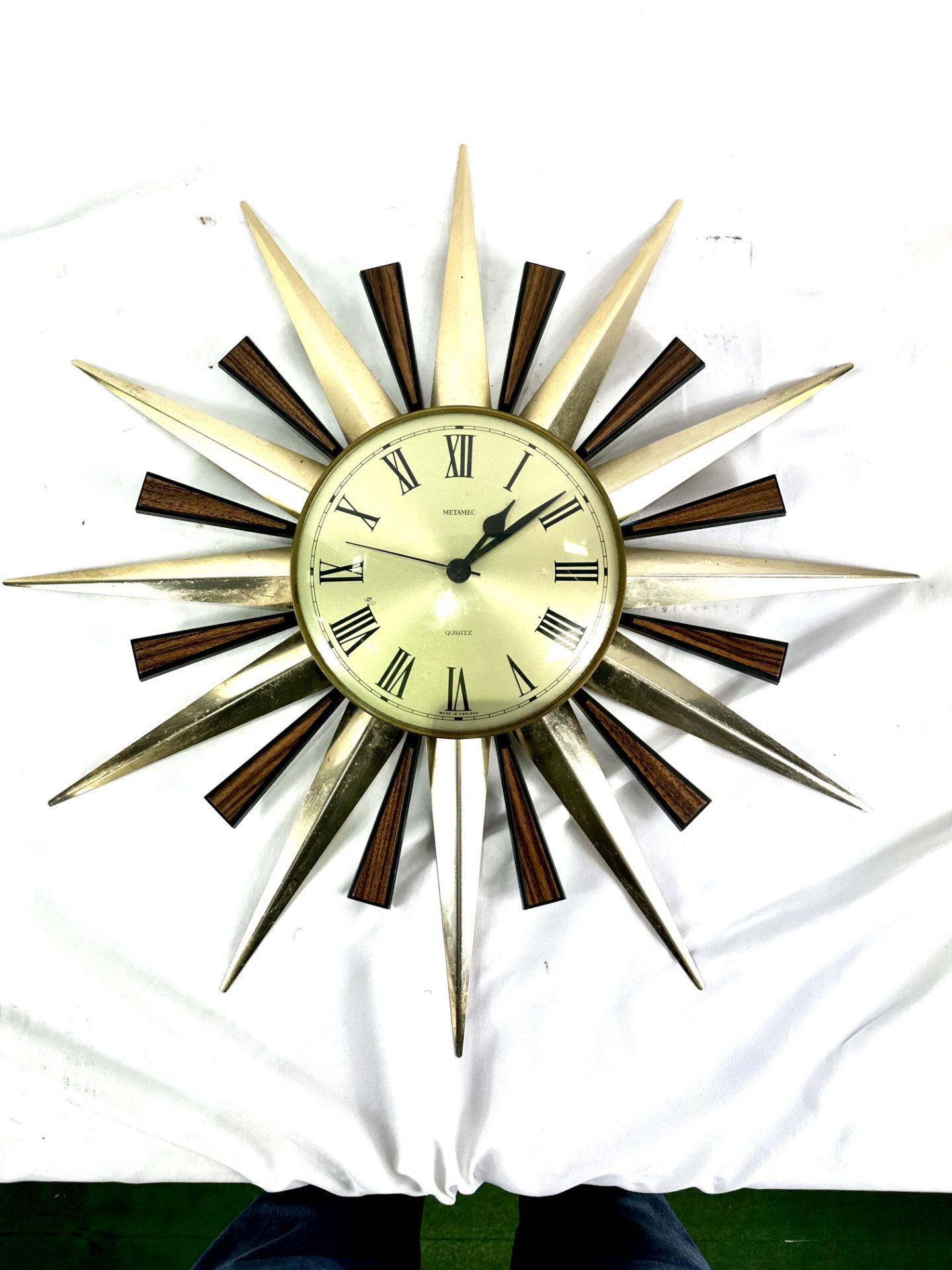 Metamec quartz clock