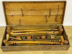 Croquet set