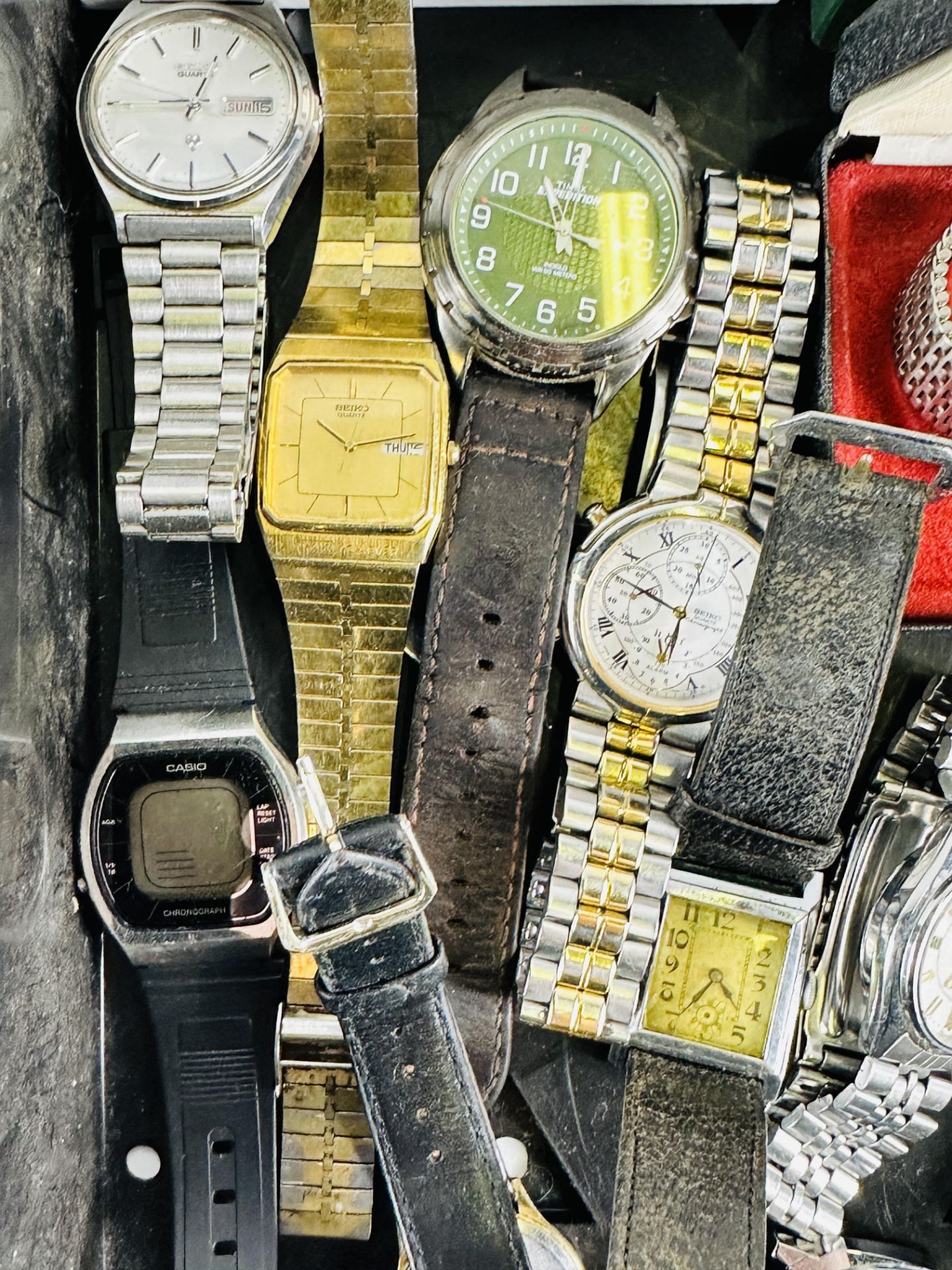 Quantity of wrist watches including Seiko - Image 6 of 6